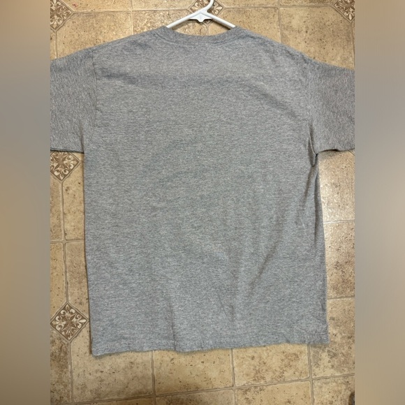 Boys Gilden Gray Camping “Explore More” Glow-in-the-dark T-Shirt Vinyl Graphics - Picture 3 of 6